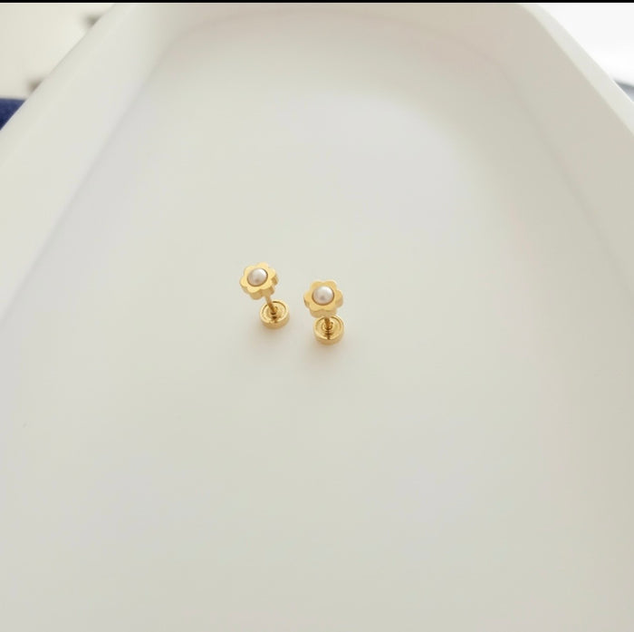 Aretes Flor