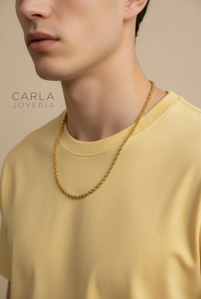 Cadena Soga Gold