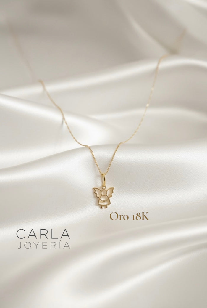 Cadena con dije Ángel Guardián
