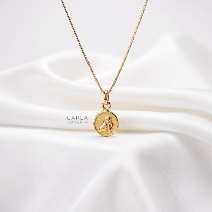 Cadena con medalla Querubín