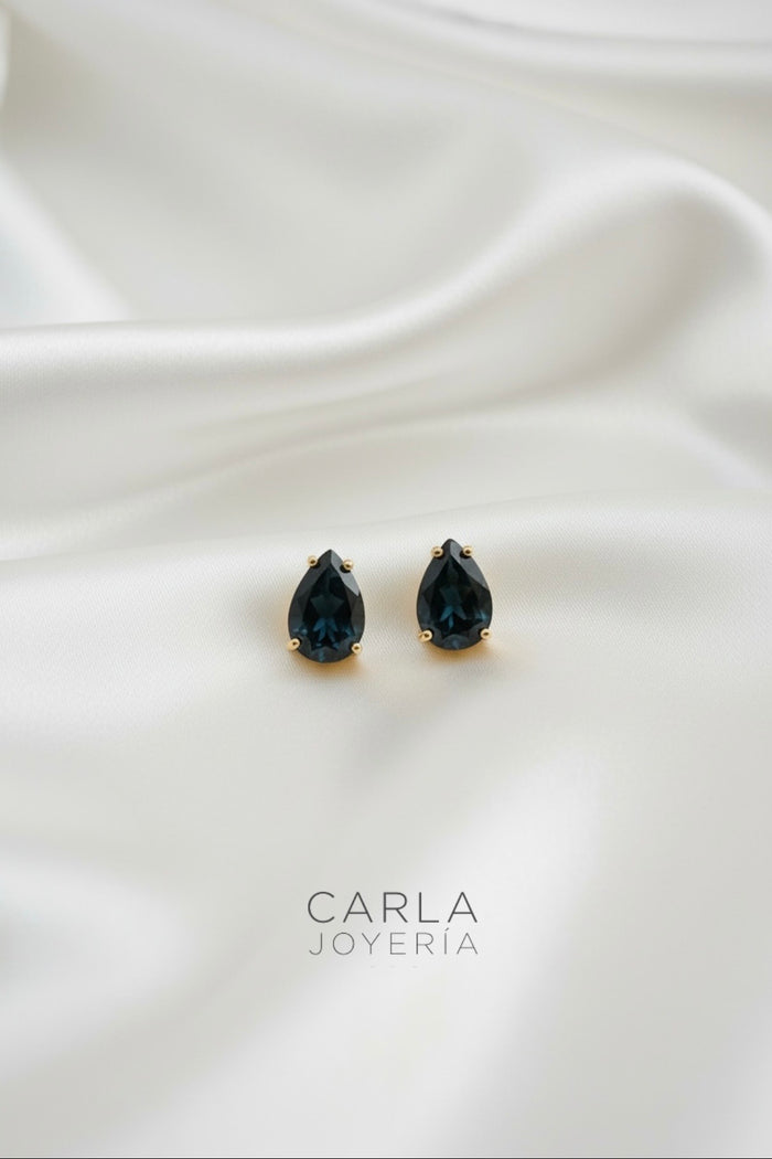 Aretes Deep Blue