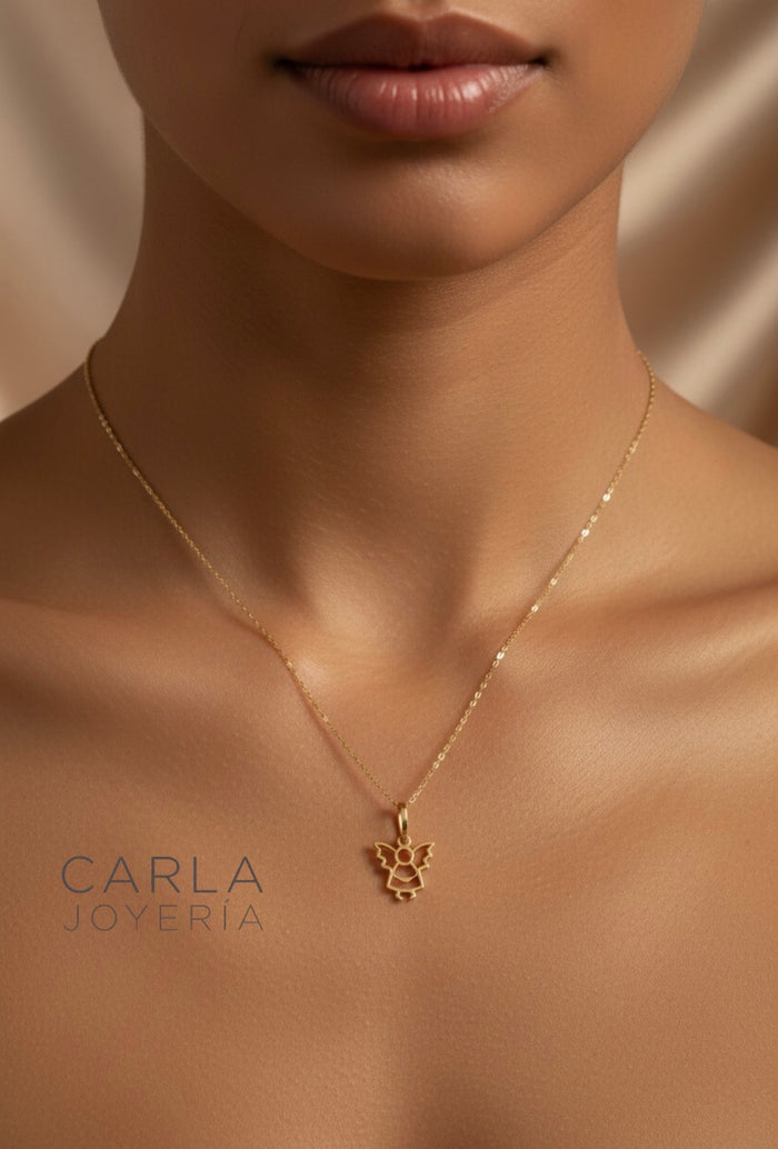 Cadena con dije Ángel Guardián