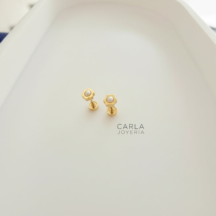 Aretes Mini Flor
