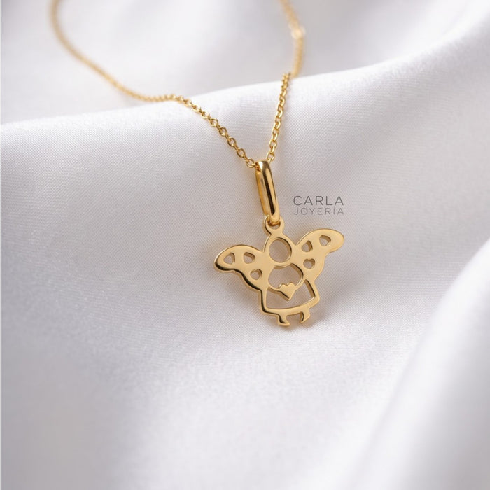 Cadena con dije Ángel Guardián de Paz
